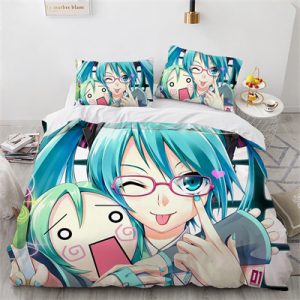 Hatsune Miku Bedding Three-Piece