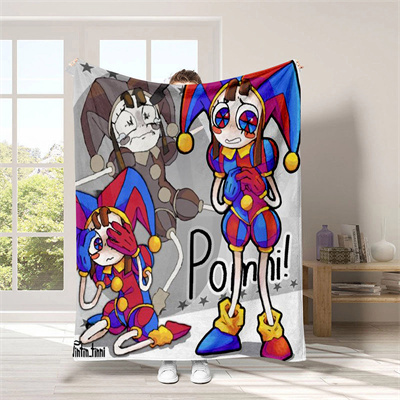 Circus Blanket Knee Blanket Sofa Blanket