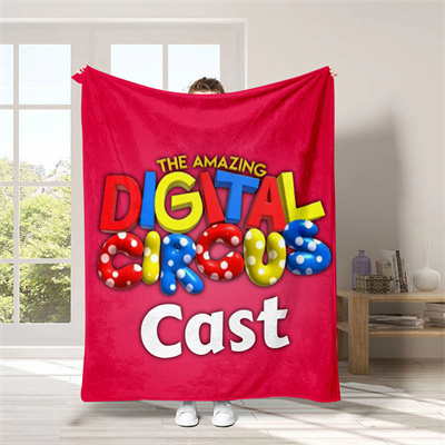 Circus Blanket Knee Blanket Sofa Blanket - Image 10
