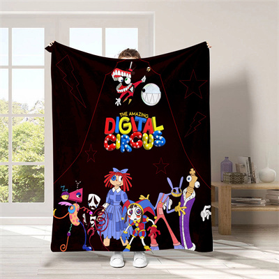 Circus Blanket Knee Blanket Sofa Blanket - Image 11