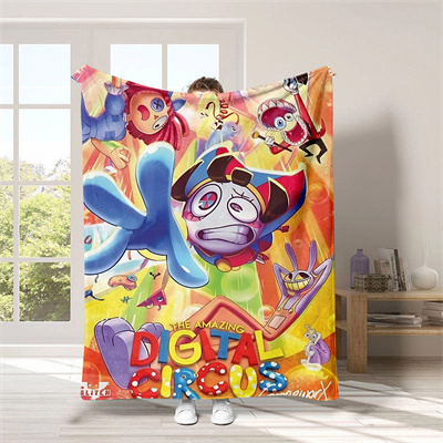 Circus Blanket Knee Blanket Sofa Blanket - Image 12