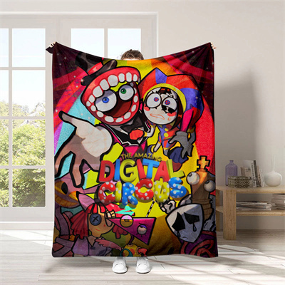 Circus Blanket Knee Blanket Sofa Blanket - Image 14