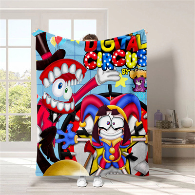 Circus Blanket Knee Blanket Sofa Blanket - Image 15