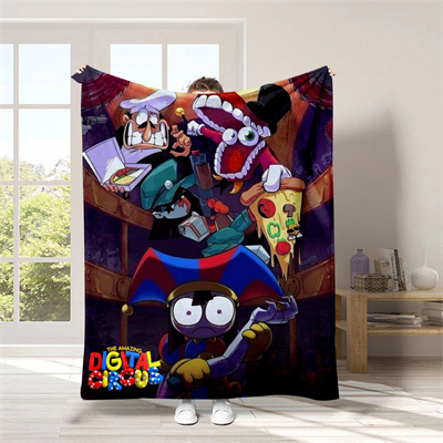 Circus Blanket Knee Blanket Sofa Blanket - Image 17