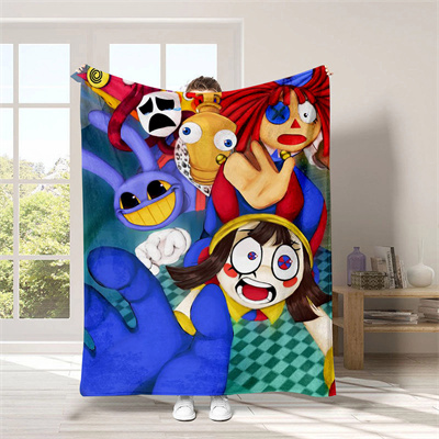 Circus Blanket Knee Blanket Sofa Blanket - Image 19