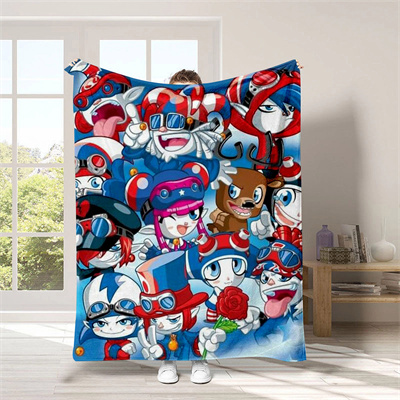 Circus Blanket Knee Blanket Sofa Blanket - Image 2