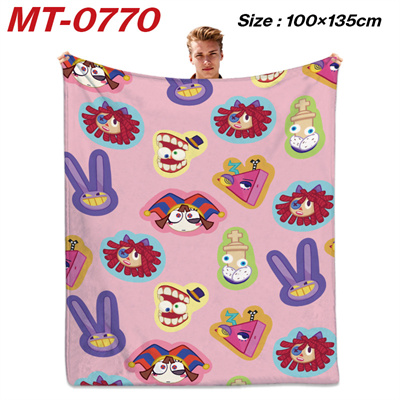 Circus Blanket Knee Blanket Sofa Blanket - Image 21