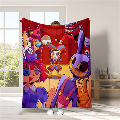 Circus Blanket Knee Blanket Sofa Blanket - Image 5
