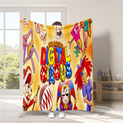 Circus Blanket Knee Blanket Sofa Blanket - Image 6