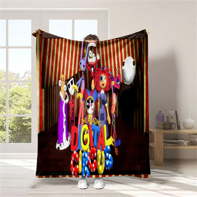Circus Blanket Knee Blanket Sofa Blanket - Image 8
