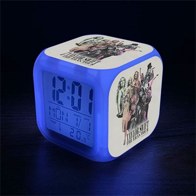 Taylor Swift 7 Colors Change Digital Alarm LED Clock - Image 10