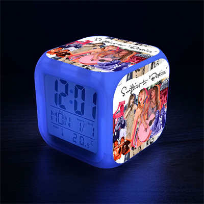 Taylor Swift 7 Colors Change Digital Alarm LED Clock - Image 17