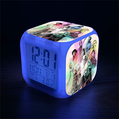Taylor Swift 7 Colors Change Digital Alarm LED Clock - Image 20