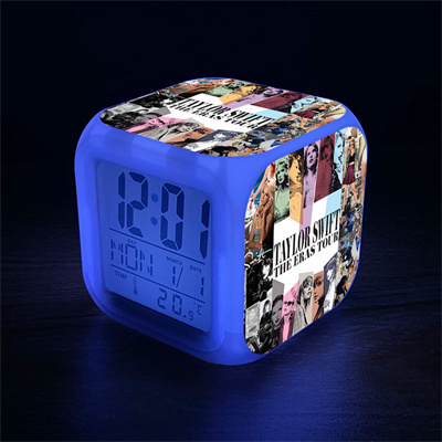 Taylor Swift 7 Colors Change Digital Alarm LED Clock - Image 4