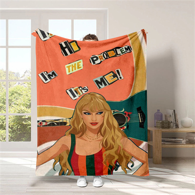 Taylor Swift Blanket Knee Blanket Sofa Blanket - Image 12