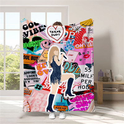 Taylor Swift Blanket Knee Blanket Sofa Blanket - Image 15