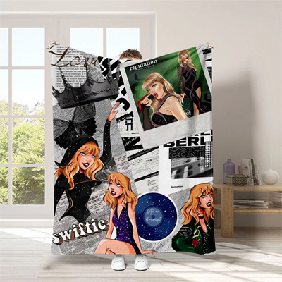 Taylor Swift Blanket Knee Blanket Sofa Blanket - Image 3