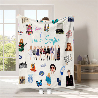 Taylor Swift Blanket Knee Blanket Sofa Blanket - Image 6