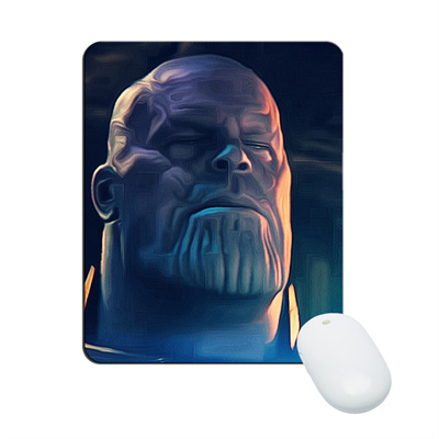 Thanos Mouse Pad Natural Rubber Washable - Image 3