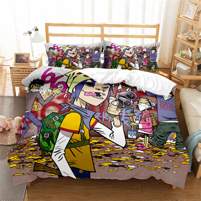 Gorillaz Bedding Three-Piece