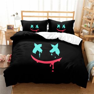Marshmello Bedding Three-Piece