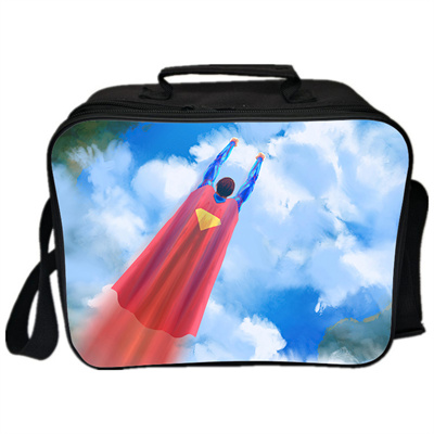Superman Lunch Bag Picnic Box Portable - Image 11