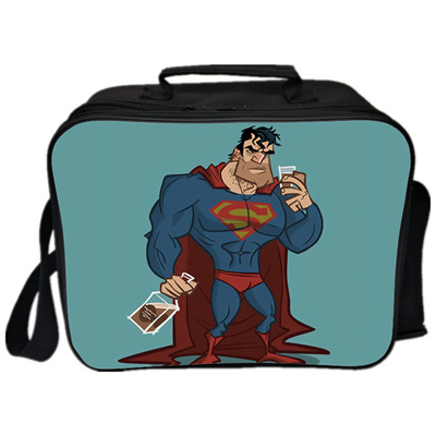 Superman Lunch Bag Picnic Box Portable - Image 3