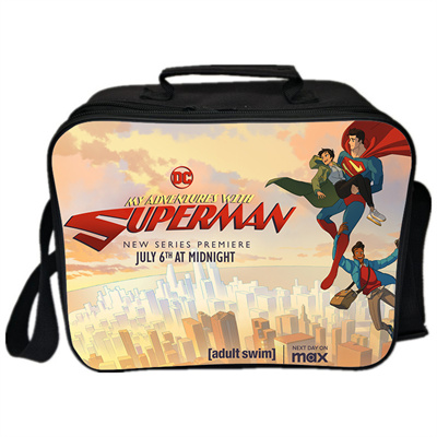 Superman Lunch Bag Picnic Box Portable - Image 8