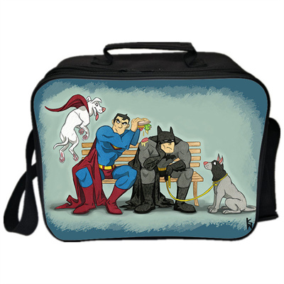 Superman Lunch Bag Picnic Box Portable - Image 9