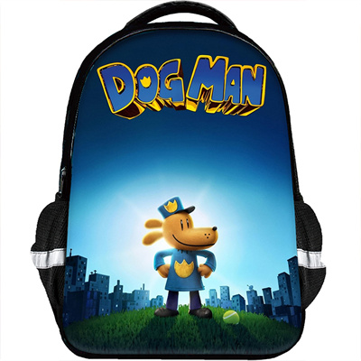 Dog Man Backpack Schoolbag - Image 4