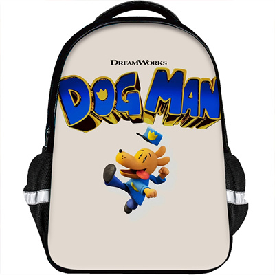 Dog Man Backpack Schoolbag - Image 5